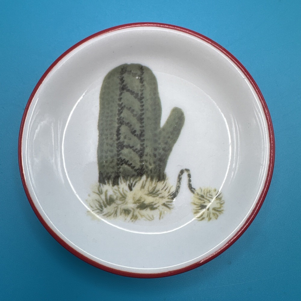 Creative Coop Ring‎ Trinket Dish Christmas Winter Mitten Stocking Stuffer Gift